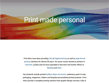 Tablet Screenshot of printworx.co.uk